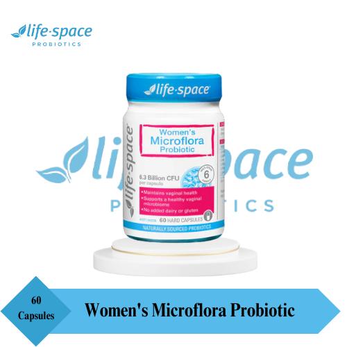 Promo LIFE SPACE Probiotics Women's Microflora Probiotic - 60 Capsules ...