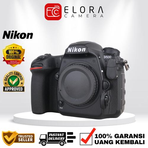 Nikon D500 Body Only Kamera DSLR Nikon D 500 Body Only Nikon D500 BO  KA-NIKDSLR-0832 di Elora Camera Bekasi Tokopedia