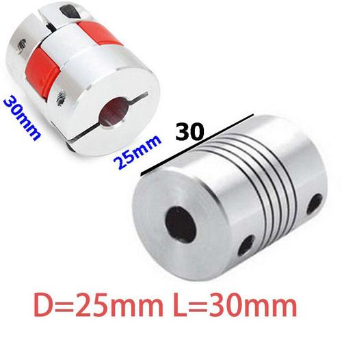 Jual FLEXIBLE COUPLING (body25x30mm) Bore: 8~10MM x 8~12MM - 10x12 ...