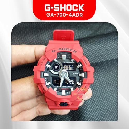 Promo Jam Tangan Casio G-Shock GA-700-4ADR Original Murah di Grosirgshock  Tokopedia