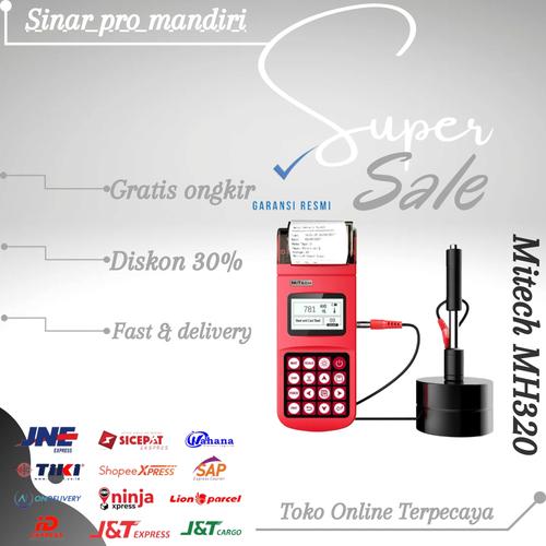 Nuovo Mitech MH320 Misuratore Tester Durezza Leeb Portatile con