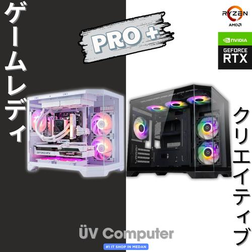 Promo UV PRO+ Plus PC Komputer Rakitan AMD Ryzen 5 5600 | RTX4060 RTX ...