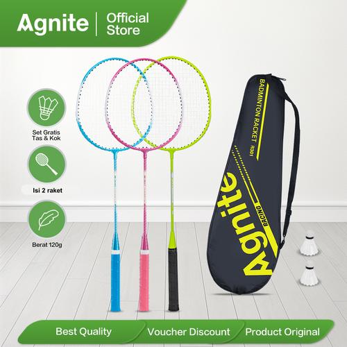 Jual Agnite Raket Bulutangkis/Iron-Detached Badminton Racket Isi 2 ...
