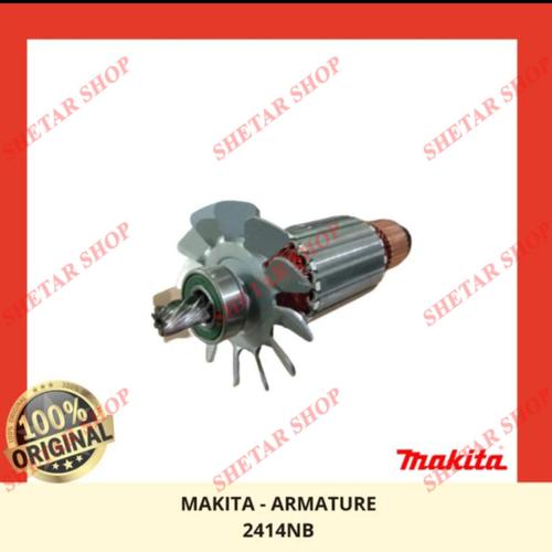 Shetar Jual Armature Rotor Angker Makita 2414NB 2414 NB Asli Original Makita ...