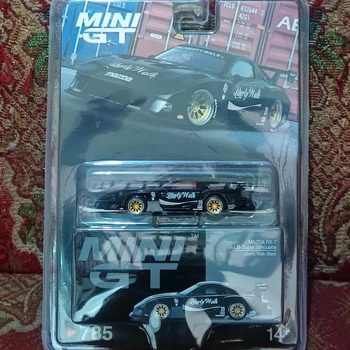 Jual Mini GT Mazda rx7 LB-Super Silhouette Liberty Walk Black - Jakarta ...