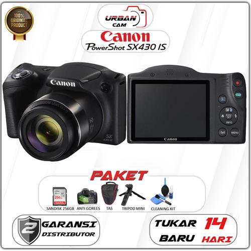Canon PowerShot SX430 IS CANON POWER SHOT SX430 IS CANON SX430 IS  CANON SX 430 STANDARD BOX di Urbancam Tokopedia