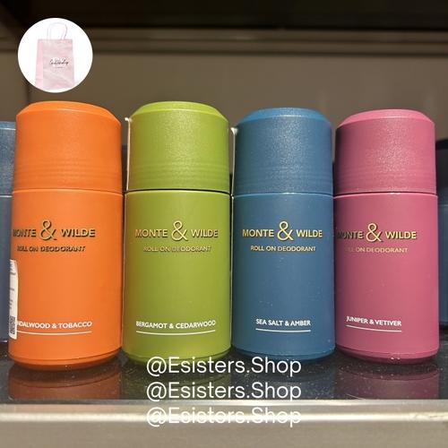 Jual MONTE WILDE ROLL ON DEODORANT MARKS AND SPENCER 50ML M&S