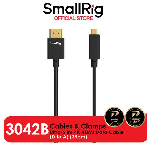 Jual SMALLRIG 3042B Ultra-Slim 4K HDMI Data Cable (D to A) (35cm ...