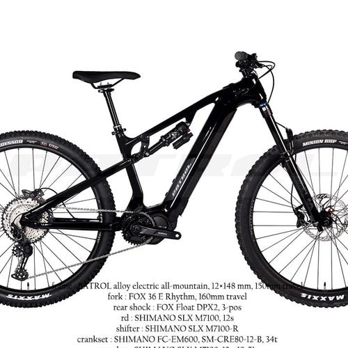 Jual Patrol EFive E5 E-Five Carbon Shimano EP8 Fox 36 Shimano SLX