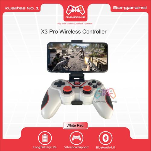 Promo Stick Gamepad X3 PRO Wireless Bluetooth HP Android IOS PC Laptop ...