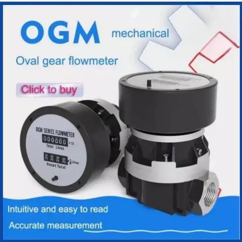 Jual OVAL GEAR FLOWMETER 50MM - FLOW METER OGM 2 INCH DN50 - Jakarta ...