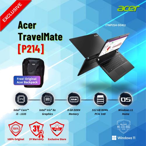 Jual Acer TravelMate P214 | i5 1335 8GB 512GB W11 TKDN | TMP214-0041 ...