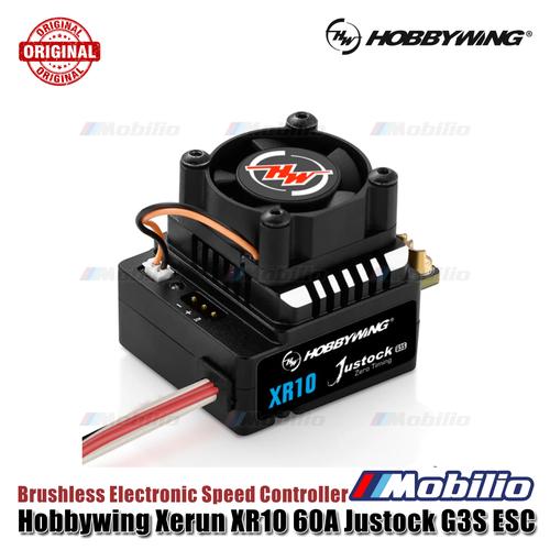 【新品】HOBBYWING Xerun XR10 Justock G3S 60A Hobbywing Xerun XR10 Justock G3S Brushless Regler