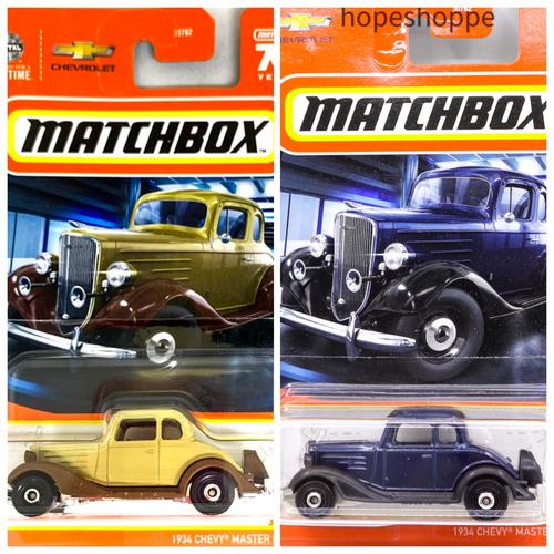 Matchbox 1934 Chevy Master Coupe 71/100 – Power Grabs – Scala 1/64, Collezione