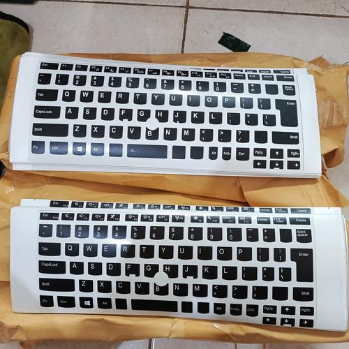 Jual Stiker keyboard us untuk semua jenis laptop Monggo di order untuk ...