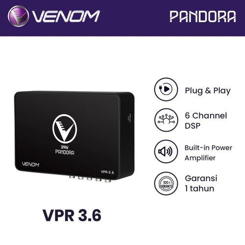 Jual Venom Processor Mobil Pandora VPR 3.6 Power Amplifier Plug and ...