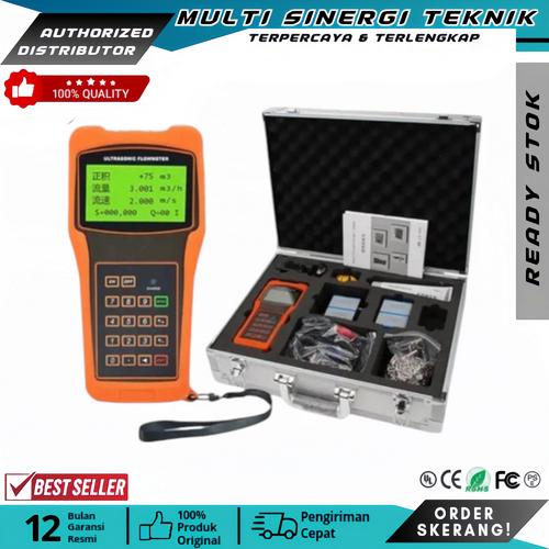 Jual TUF-2000H Digital Ultrasonic Flowmeter TM-1 TS-2 Flow Meter DN15 ...