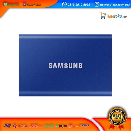 Jual SSD Portable SAMSUNG T7 USB 1TB MU-PC1T0H Indigo Blue