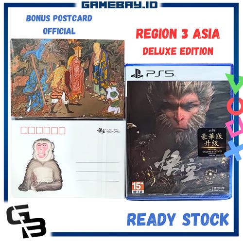 Promo Kaset Ps5 Black Myth Wukong Deluxe Edition Physical Disc