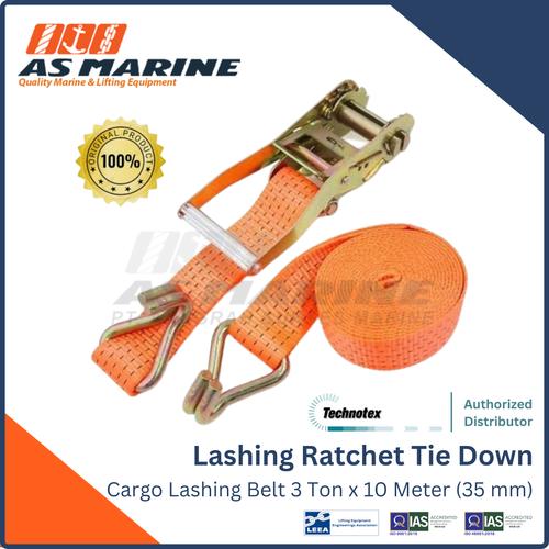 Promo Ratchet Tie Down Cargo Lashing Belt 3t X 10m Pengikat Barang