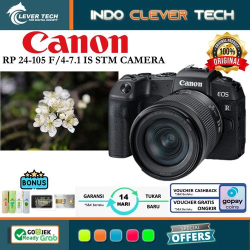 Jual Canon EOS RP Kit RF 24-105mm F/4-7.1 IS STM Mirrorless Camera ...