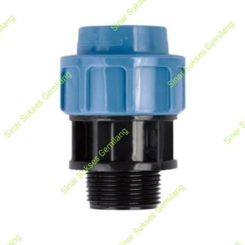 Jual Male Thread Adaptor HDPE 110mm x 4