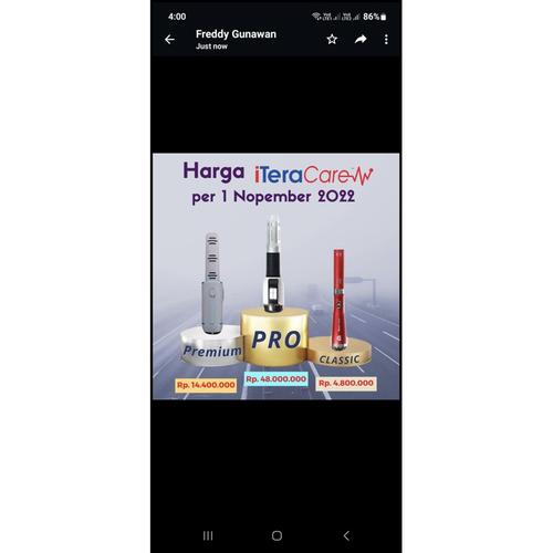 Jual PROMO- ITERA CARE PREMIUM - Alat Terapi Kesehatan I Tera ORIGINAL ...
