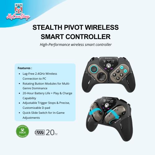 Jual TURTLE BEACH STEALTH PIVOT WIRELESS SMART CONTROLLER GAMING ...