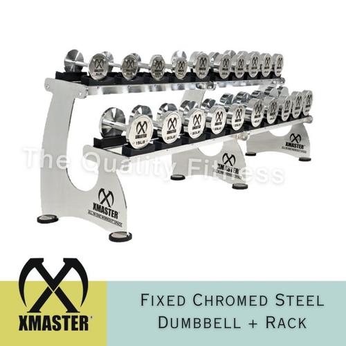 Jual XMASTER Steel Dumbbell Home Rack Dumbell | Fitness CrossFit ...