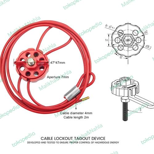 Jual Pro-Lock Extra Secure Lockout with Cable - Jakarta Selatan ...