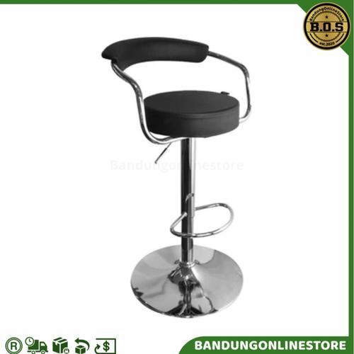 Jual Kursi Bar Hidrolik Hitam Informa Barstool Bangku Cafe Welkom Kursi ...