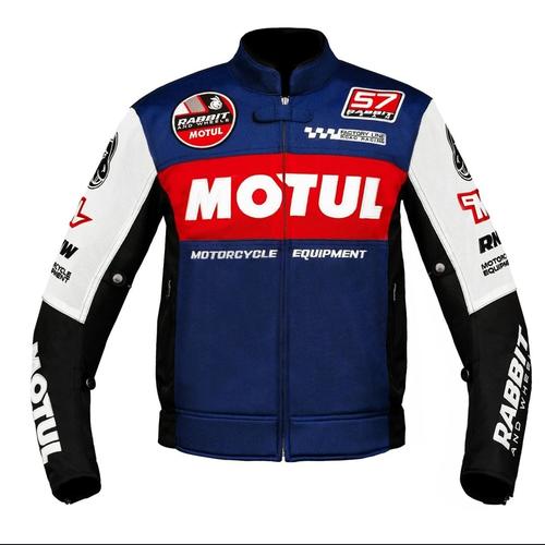 Jual JAKET MOTOR RABBIT AND WHEELS MSP MOTUL BLUE FRAGMENT - Kota ...