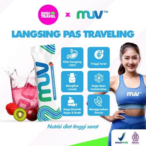 Promo MUV Fiber Drink Minuman Tinggi Serat | Minuman Anti Oksidan ...