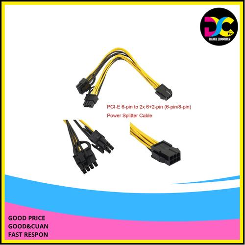 Alimentazione GPU Adattatore PCIe 8 Pin A Doppio 8 Pin COMeap - Cavo Y- Splitter Per Alimentazione Schede Video Adattatore Scheda Video - Foto 8