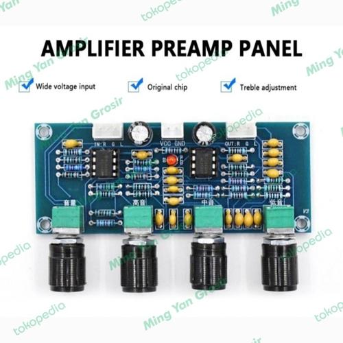 Scheda Preamplificatore Tono NE5532 – Controllo Bassi, Alti E Volume, DC 12-24V, Ingresso 3P, Per Audio Professionale