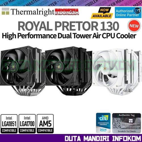 Dissipatore CPU Thermalright Royal Pretor 130 - 6 Heatpipe, Compatibile Intel/AMD - Foto 11