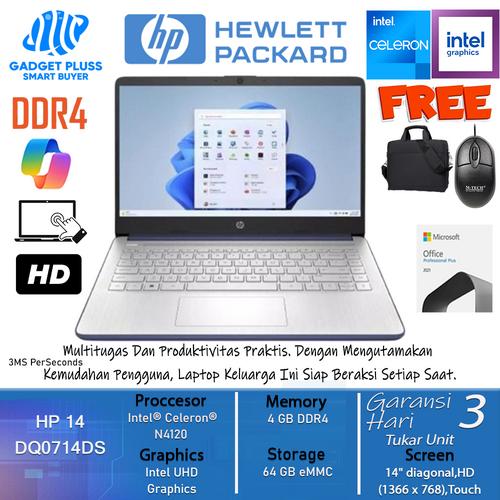 thumbnail interactive-video image 1 of HP N00827-601 Motherboard For 14-dq0051dx / 14-dq0054dx – Celeron N4120, 64GB EMMC 1 of 6