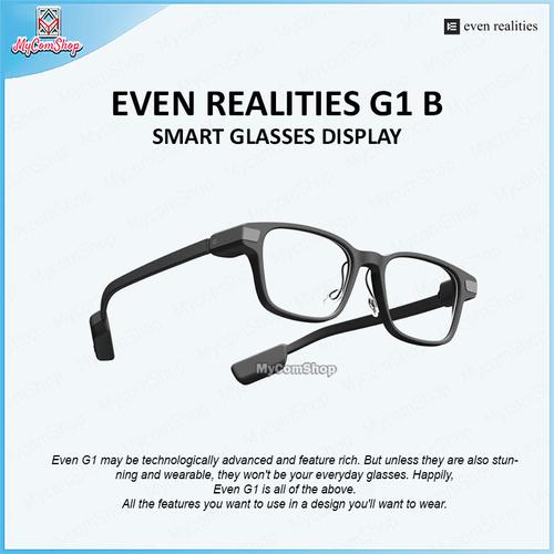 Jual EVEN REALITIES G1 B SMART GLASSES DISPLAY AI BLUETOOTH WATER ...