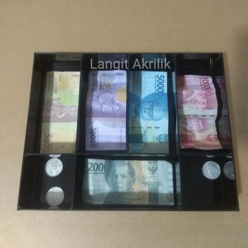 Jual Tempat uang/akrilik kotak uang kasir Jakarta Selatan OASIS