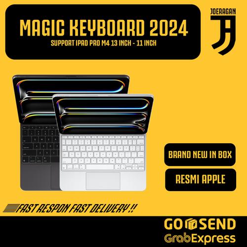 Magic One Inch Jual Apple Magic Keyboard for iPad Pro M4 2024 11 inch | 13 inch Black ...