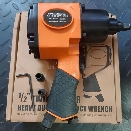 STEELMAN 102-4 1/2-Inch Heavy-Duty Impact Wrench With 2-Inch Anvil Twin Hammer