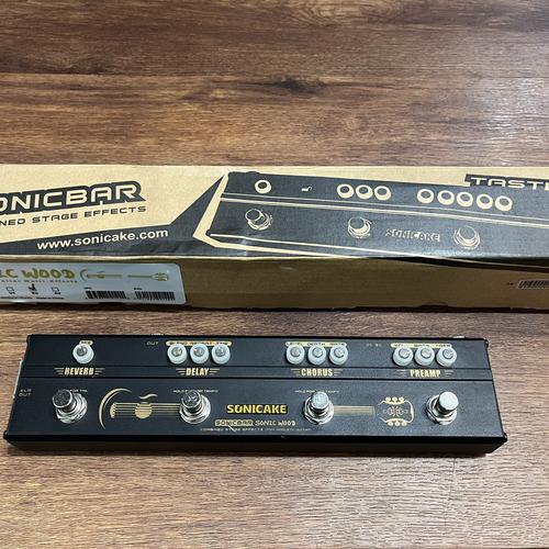 Jual SONICAKE Sonic Wood Acoustic Guitar Preamp DI Box Jakarta Timur