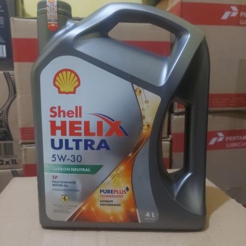 Jual Shell ultra SP 5w-30 SHELL HELIX ULTRA 5W-30 API KEMASAN 4 LITER ...