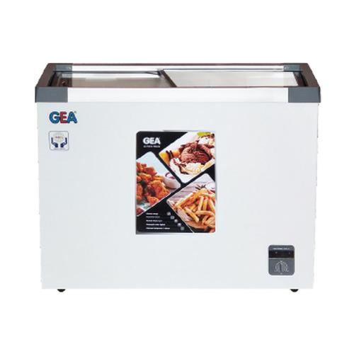 Jual GEA Sliding Flat Glass Freezer 301 Liter SD-256H / SD 256H / SD ...