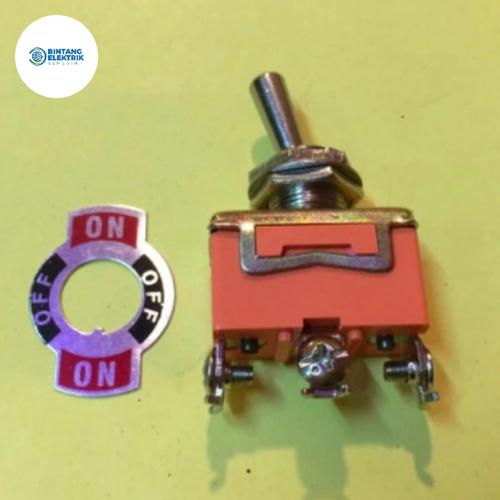 Jual Toggle Switch 3 Kaki 15A ON-OFF-ON 250V AC - Jakarta Pusat ...