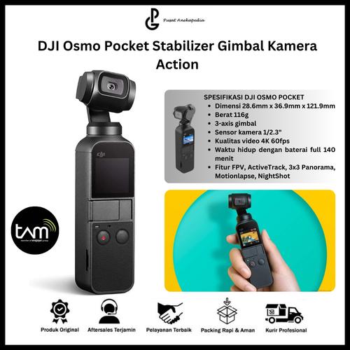 DJI Osmo Pocket Stabilizer Gimbal Kamera Action Garansi Resmi Ori di Pusat  Anekapedia Tokopedia