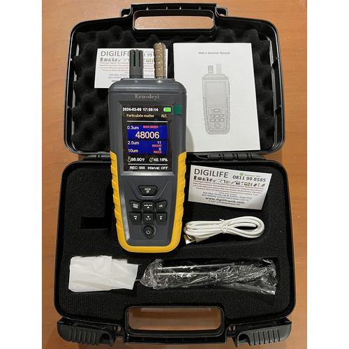 Jual Dust Particle Counter Data Logger PM2.5 PC TC8100 Air Partikel ...