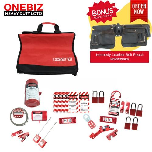 Jual PROMO Lockout Tagout Set - Lockout Bag Complete Include Isi Kit ...
