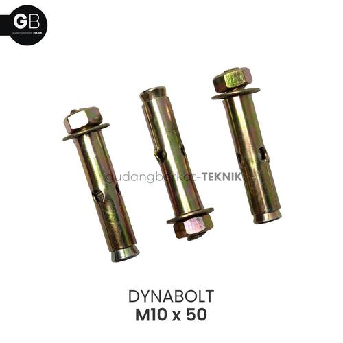 Jual Dynabolt M10 x 50 / Baut Dinabolt M10 x 50mm / Anchor Bolt M10 ...