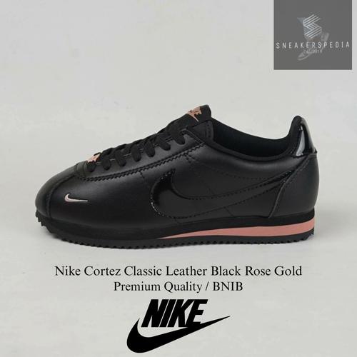 cortez premium black rose gold